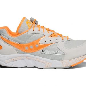 Saucony Aya Trainer - White / Grey / Orange