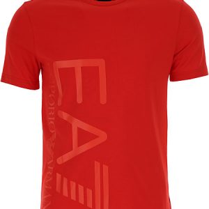 EA7  - Train Logo Series T Shirt  - Red