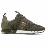 EA7 - Black & White Laces - Grape Leaf / Gold