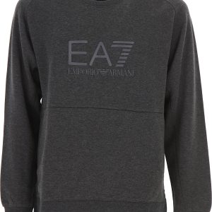 EA7 - Large Logo Raglan Sweatshirt - Dark Grey