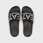 EA7 - Maxi Logo Slide - Black
