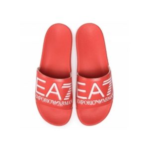 EA7 - Maxi Logo Slide - Red