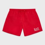EA7 - Stretch Swim Shorts - Tango Red
