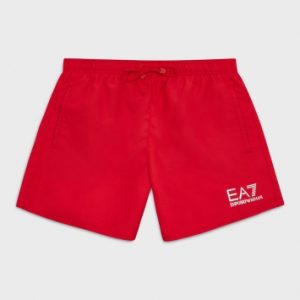 EA7 - Stretch Swim Shorts - Tango Red