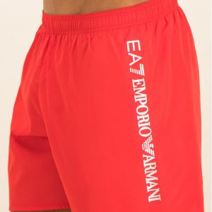 EA7 - Stretch Swim Shorts - Red