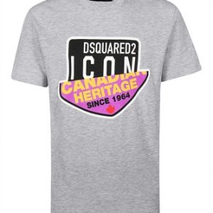 DSquared2 - Large Logo T Shirt - Grey