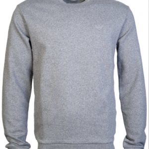 Emporio Armani - Small Logo Crew Sweatshirt - Grey