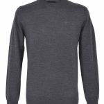 Emporio Armani - Knitted Crew Neck Sweater - Grey