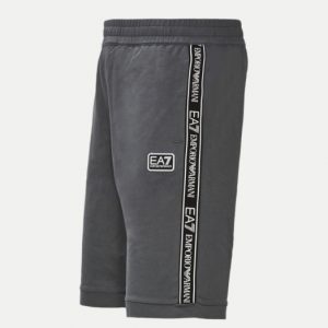 EA7 - Tape Logo Cotton Short - Iron Gate