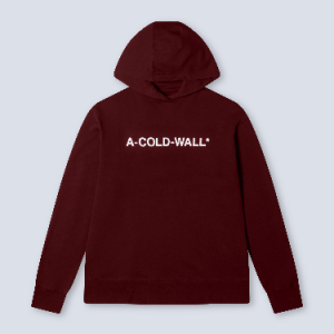 A-COLD-WALL* - Essential Hoodie - Burnt Red