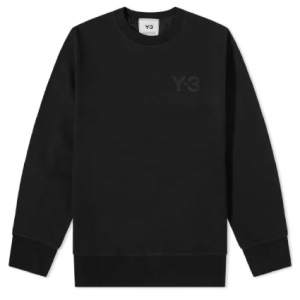 Y-3 - Chest Logo Sweatshirt - Black