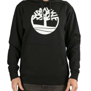 Timberland - Core Tree Logo Hoodie - Black / White
