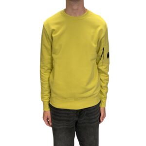 CP Company - Diagonal Raised Fleece Lens Sweatshirt - Golden Palm
