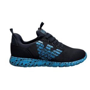 EA7 - Simple Racer Trainer - Navy / Hawaiian Ocean