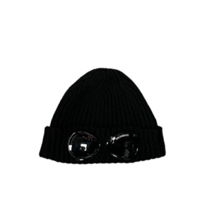 C.P. Company - Goggle Beanie - Black