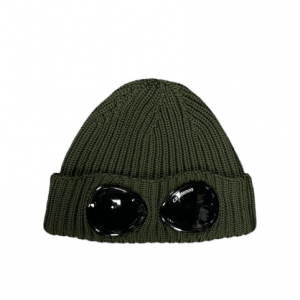 C.P. Company - Goggle Beanie - Green