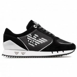 EA7 - Women's Sneaker - Black / Silver