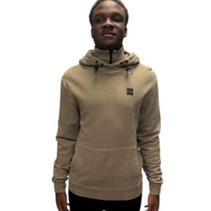 Outhere - Small Logo Hooded Sweatshirt - Walnut