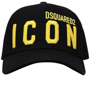 DSquared2 - ICON Cap - Black / Yellow