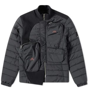A-COLD-WALL* - Asymmetrical Padded Jacket - Black