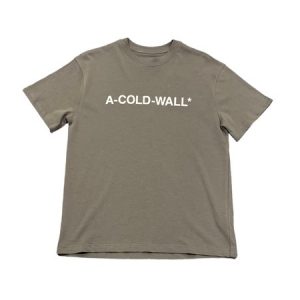 A-COLD-WALL* - Essential Logo T-Shirt - Mid Grey