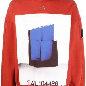 A-COLD-WALL* - Monograph Hooded Sweatshirt - Rust