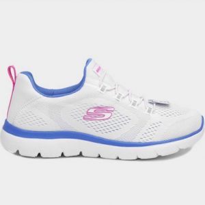 Skechers - Summits - Perfect Views - White / Periwinkle