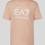 EA7 - Box Logo T Shirt - Salmon Pink