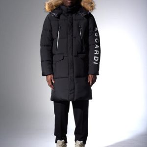 Ascardi - Alaska Parker Coat - Black