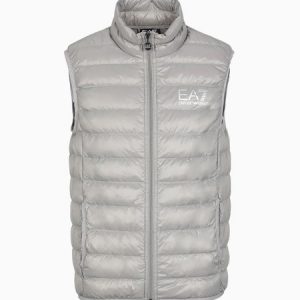 EA7  - Packable Core Logo Gilet - Grey