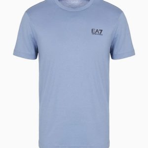 EA7 - Core Logo T-Shirt - Country Blue