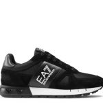 EA7 - Black & White Legacy Sneaker - Black / White