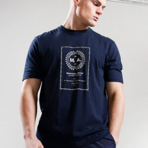 Marshall Artist - Cartellino T Shirt - Navy