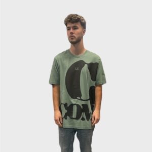 CP Company - Wrap Logo T-Shirt - Green Bay