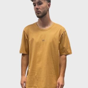 CP Company - Small Logo T Shirt - Pastry Shell