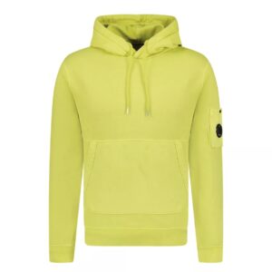 CP Company - Diagonal Raised Fleece Lens Hooded Sweatshirt - Golden Palm