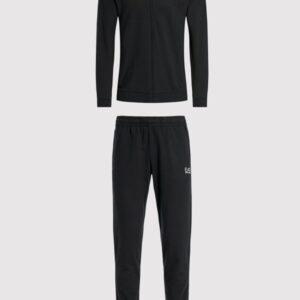 EA7 - Core Logo Tracksuit - Black / White