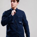 Marshall Artist - Seafield Overshirt - Navy