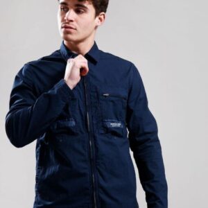 Marshall Artist - Seafield Overshirt - Navy