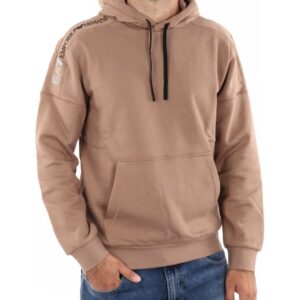 EA7 - Hooded Tape Logo Sweatshirt - Portabella
