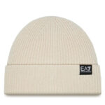 EA7 - Patch Logo Beanie - Off White
