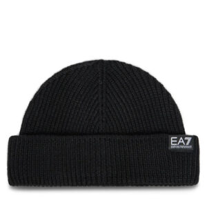 EA7 - Patch Logo Fisherman Beanie - Black