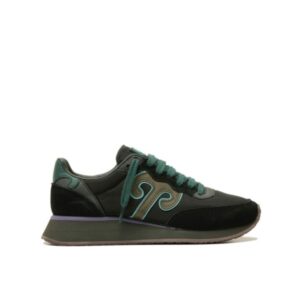 Wushu - Master 602 Sneaker - Black, Army, Turquoise