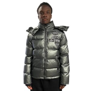 Mercier - Puffa Jacket - Grey Metallic