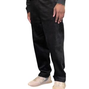 Cookman - Chef Pant Semi Wide - Corduroy Black