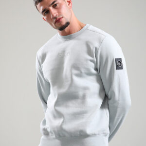 Marshall Artist - Siren Box Crewneck Sweatshirt - Ghost Grey
