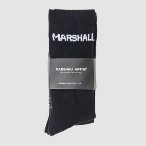 Marshall Artist - 3 Pack Socks - Black