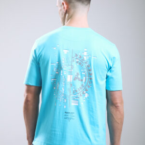 Marshall Artist - Glitch Theory T-Shirt - Cyan