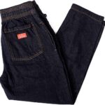 Cookman - Chef Pant Semi Wide - Denim Washed Black