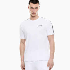 EA7 - Tape Logo T-Shirt - White